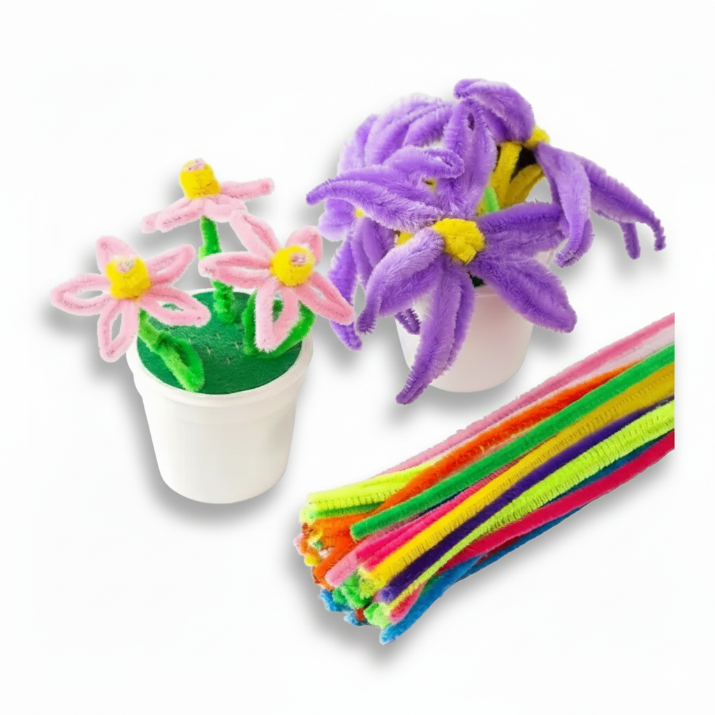 Pipe Cleaners for Kids | Chenille Stems for DIY Crafts, Creative School Projects