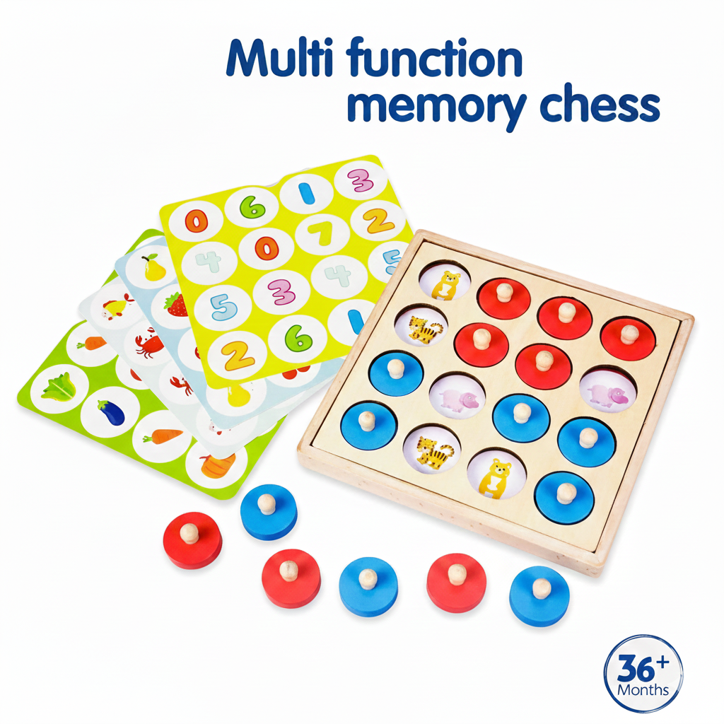 Memory Match Chess Game| Brain Training Games for Kids